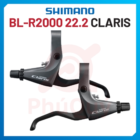 TAY THẮNG BL-R2000 SHIMANO CLARIS 22.2 ĐEN (BỘ)