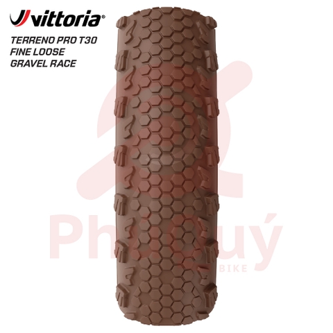 Vỏ Vittoria Terreno Pro T30 Fine Loose (Gai mịn) Gravel Race (VAT)
