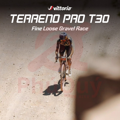 Vỏ Vittoria Terreno Pro T30 Fine Loose (Gai mịn) Gravel Race (VAT)