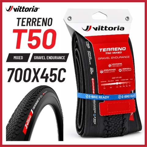 Vỏ Vittoria Terreno T50 Mixed TLR Gravel Endurance G2.0 (VAT)