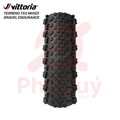 Vỏ Vittoria Terreno T50 Mixed TLR Gravel Endurance G2.0 (VAT)