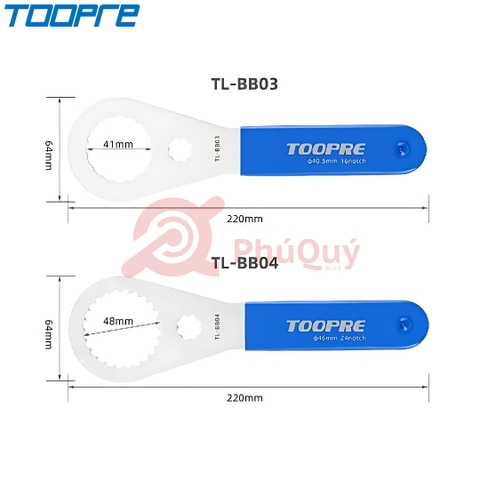 Cảo BB TOOPRE 4 Loại Dùng Cho BB SHIMANO / SRAM / DUB / PROWHEEL
