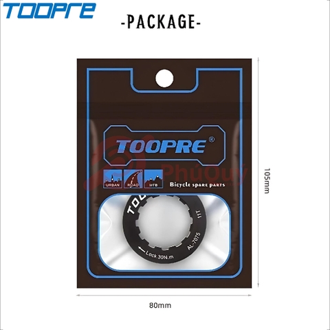Nắp Nhôm Đậy Líp Thả TOOPRE Loại 11 Răng (11T)