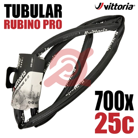 Vỏ liền ruột Tubular 700x25c Vittoria Rubino Pro
