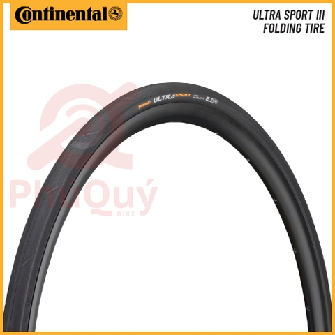 Vỏ Gấp 700x25c Continental Ultra Sport III Có Hộp