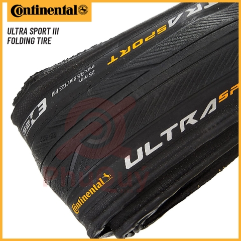 Vỏ Gấp 700x25c Continental Ultra Sport III Có Hộp