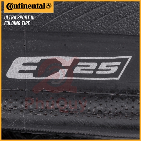Vỏ Gấp 700x25c Continental Ultra Sport 3 Không Hộp Chữ Trắng