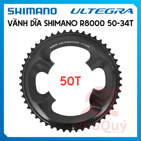 Bộ Vành Dĩa Rời SHIMANO R8000 50-34T