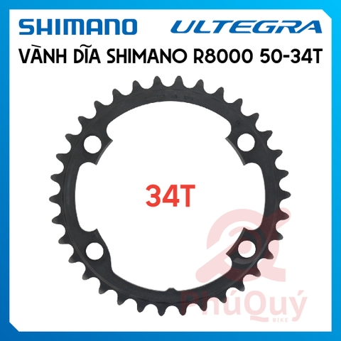 Bộ Vành Dĩa Rời SHIMANO R8000 50-34T