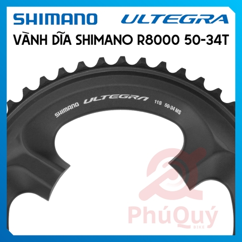 Bộ Vành Dĩa Rời SHIMANO R8000 50-34T