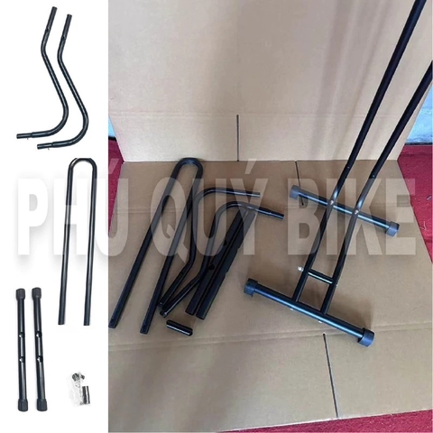 CHỐNG DỰNG L ĐEN XẾP GỌN CÓ MÓC TREO