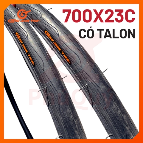 Vỏ 700x23c Cheng Shin VN Có Talon (VAT)