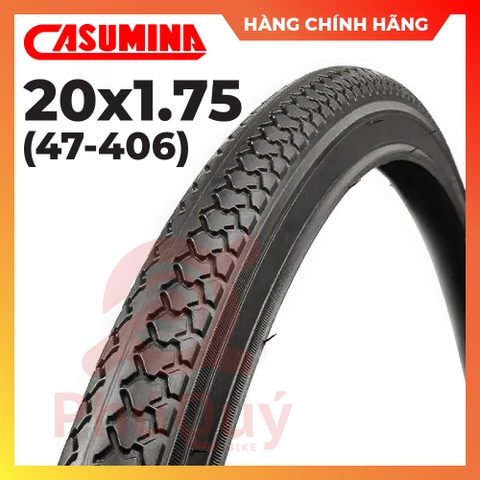 Vỏ 20x1.75 Gai Trơn CASUMINA