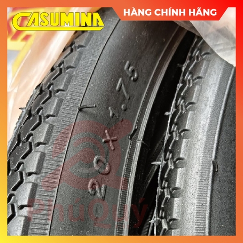 Vỏ 20x1.75 Gai Trơn CASUMINA