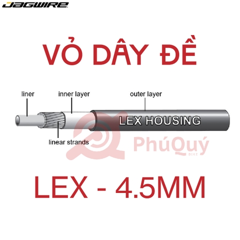 Vỏ Dây Đề Đen JAGWIRE