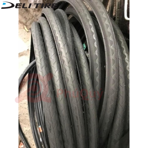 Vỏ Deli 700x25c gai sóng S-601 (VAT)