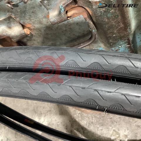 Vỏ 700x28c gai sóng Deli S-601 (VAT)