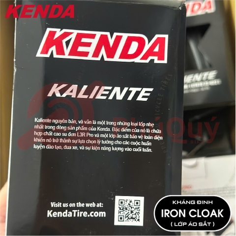 Vỏ KENDA Gấp 700x23 K196 CÓ CHỐNG ĐINH