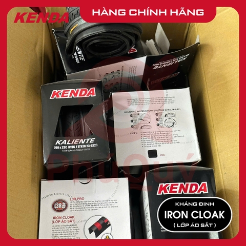 Vỏ KENDA Gấp 700x23 K196 CÓ CHỐNG ĐINH