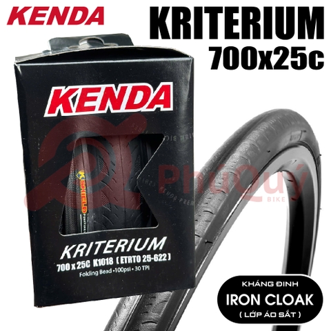 Vỏ KENDA Gấp 700x25 K1018 CÓ CHỐNG ĐINH