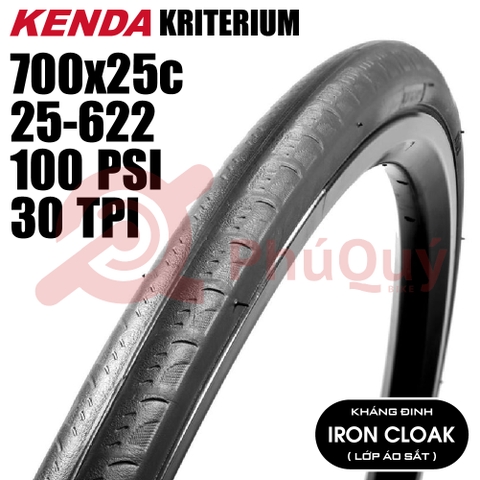 Vỏ KENDA Gấp 700x25 K1018 CÓ CHỐNG ĐINH