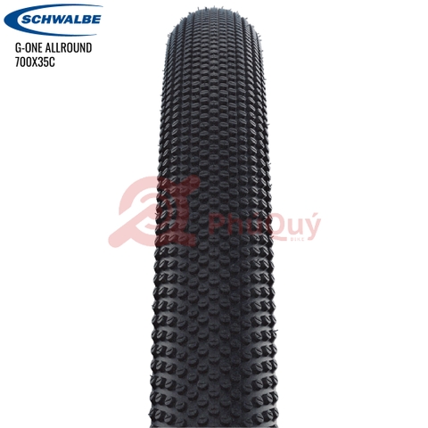 Vỏ SCHWALBE 700x35c G-One Allround TUBELESS Hông Nâu