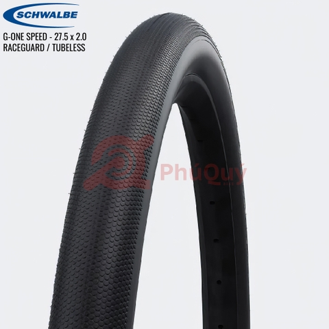 Vỏ Schwalbe 27.5x2.0 G-ONE SPEED TUBELESS