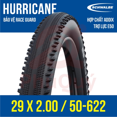 VỎ SCHWALBE  HURRICANE