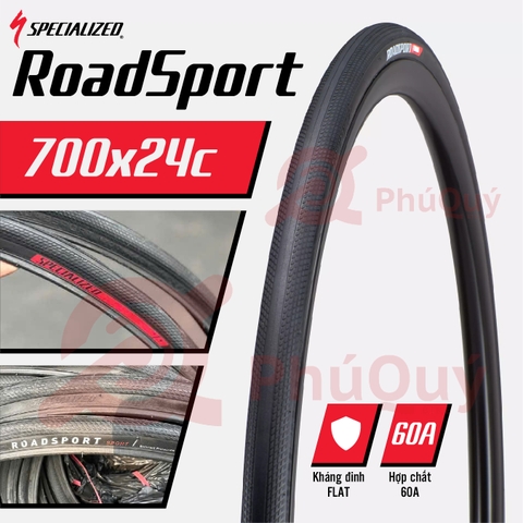 Vỏ SPECIALIZED 700x24c (622-24) ROADSPORT