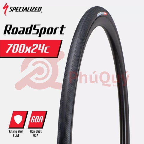 Vỏ SPECIALIZED 700x24c (622-24) ROADSPORT