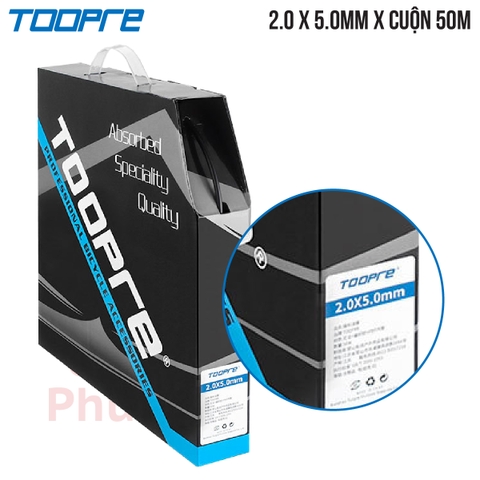 DÂY THẮNG DẦU TOOPRE 2.0x5.0 DÙNG CHO SHIMANO BH50 - BH90 , SRAM, AVID ( 1 hộp 50m)