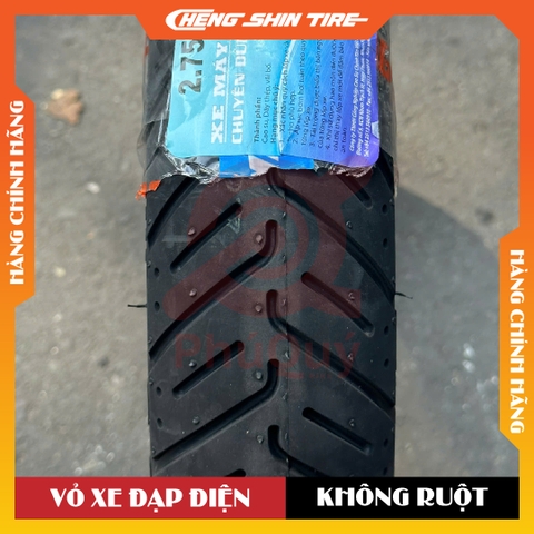 Vỏ Xe Điện Cheng Shin 2.75-10 C917 37J Không Dùng Ruột (VAT)