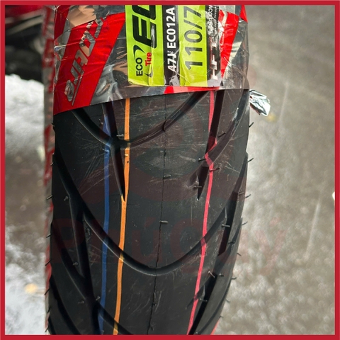 VỎ XE ĐIỆN ECO TIRE 110/70-12 KHÔNG DÙNG RUỘT