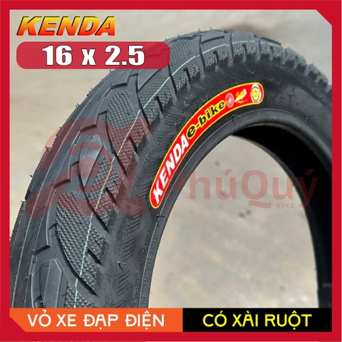 Vỏ KENDA 16x2.50 Có Xài Ruột XDD