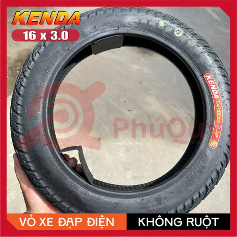 Vỏ KENDA 16x3.0 KHÔNG XÀI RUỘT
