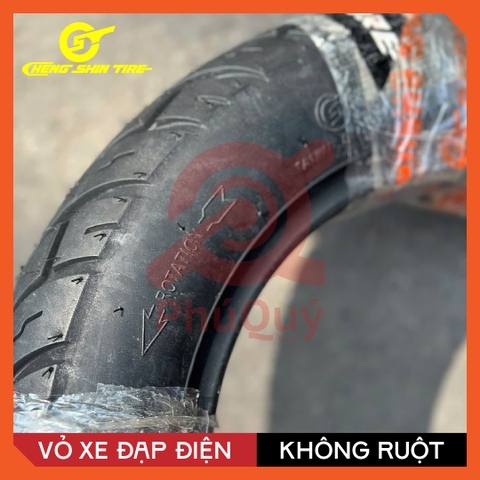 VỎ XE ĐIỆN CHENG SHIN 3.50-10 CM515 KHÔNG DÙNG RUỘT