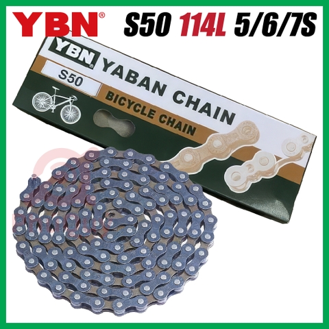 Sên YBN S50 114L Dùng 5/6/7 Tốc