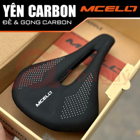 Yên MTB MCELO CÓ RẢNH GIỮA BẢN LỚN ĐẾ và Gọng CARBON