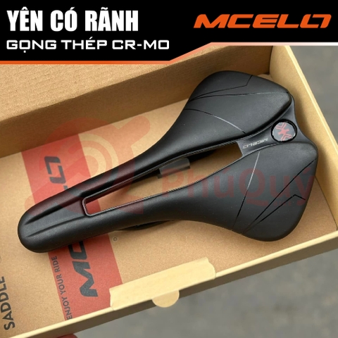 Yên Mcelo Có Rãnh Giữa Gọng Thép