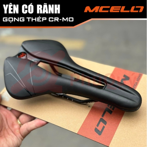 Yên Mcelo Có Rãnh Giữa Gọng Thép