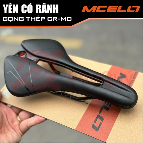 Yên Mcelo Có Rãnh Giữa Gọng Thép