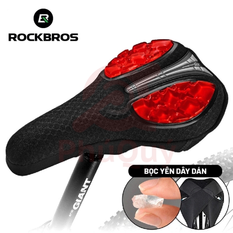 Bọc Yên Silicon Rockbros Đỏ - Dây Dán