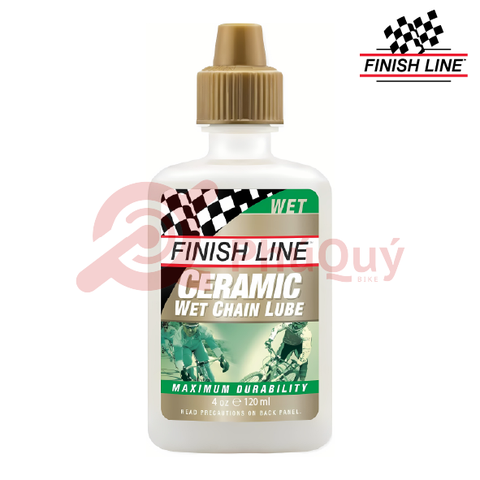 DẦU SÊN ƯỚT XE ĐẠP FINISH LINE CERAMIC WET 120ML
