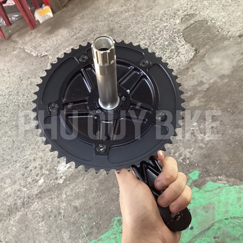 Dĩa Trục Rỗng FixedGear INTRO7 TRACK 49T 144BCD AL7075 Kèm BB