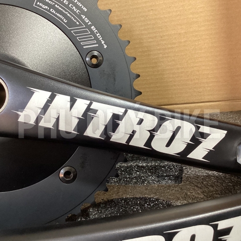 Dĩa Trục Rỗng FixedGear INTRO7 TRACK 49T 144BCD AL7075 Kèm BB