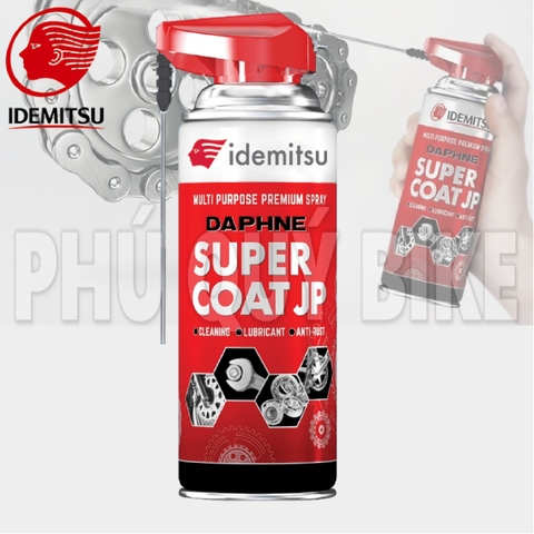 Dung Dịch Xịt Chống Gỉ Và Bôi Trơn Idemitsu DAPHNE SUPER COAT JP - Bình 400ml