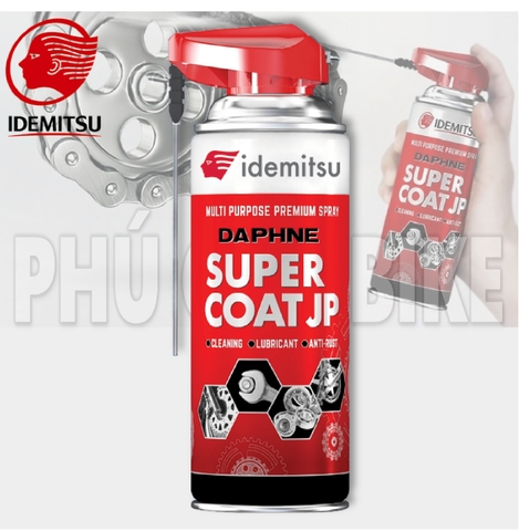 Dung Dịch Xịt Chống Gỉ Và Bôi Trơn Idemitsu DAPHNE SUPER COAT JP - Bình 400ml