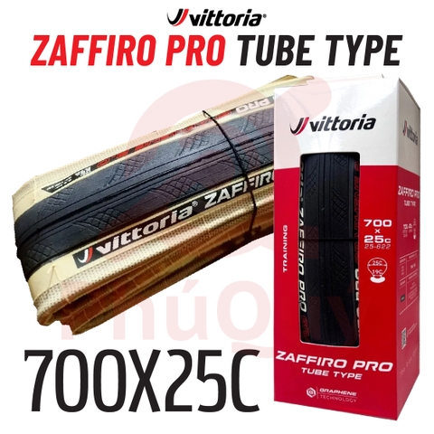 Vỏ Vittoria Zaffiro Pro V 700X25C có chống đinh Hông Nâu