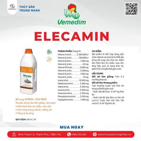 Vime Elecamin Tôm 1L