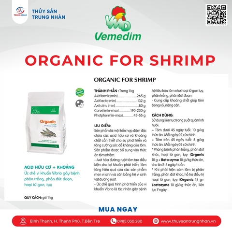 Vime Organic for Shrimp